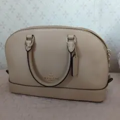 COACH ミニシエラ 2WAYバッグ ベージュのサムネイル