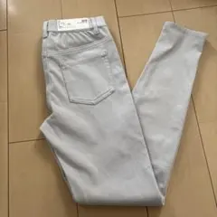 新品タグ付きUNIQLOウルトラストレッチレギンスパンツDRY S ライトグレー