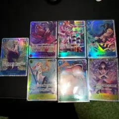 ワンピース カードセット 7枚セット SR
