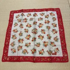 新品☆未使用☆KENZO ケンゾー ハンカチ 花柄 レッドのサムネイル