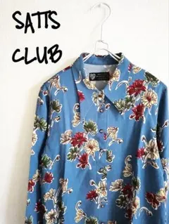 D221565 SATIS CLUB 花柄 ロングスリーブシャツのサムネイル