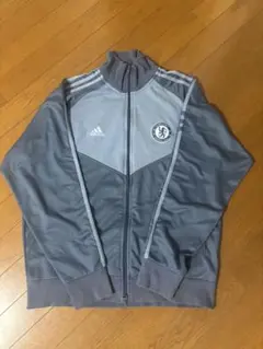 adidas チェルシー ナイロンジャケット ネイビー - メルカリ