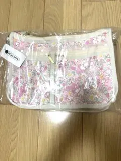 レスポートサック デラックスエブリデイ マイメロ ピアノちゃん ポーチ