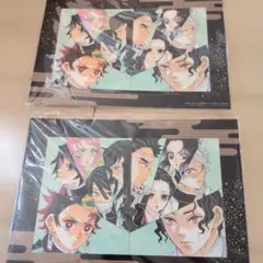 2個セット　鬼滅の刃　映画鑑賞特典　アートスタンド　きめつのやいば