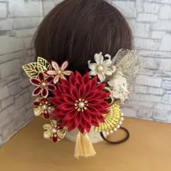 髪飾り成人式 卒業式 結婚式 七五三NO.574