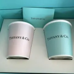 Tiffany & Co. 陶器 タンブラー カップ 2個セット　新品未使用