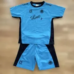 Luz サッカーウェア サイズ160 水色/黒