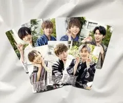 ジャニーズJr カレンダー PROFILECARD