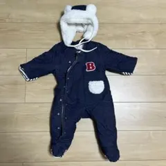 ベビー ジャンプスーツ 防寒 カバーオール ボア 冬用　アウター　50〜70