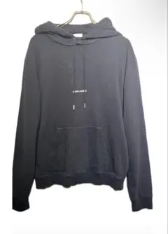 SAINT LAURENT PARIS ロゴ パーカー ブラック
