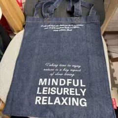 デニム トートバッグ