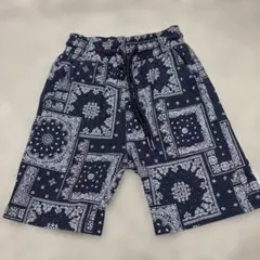 ペイズリー柄　130 半ズボン　短パン