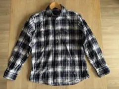 BURBERRY BLACK LABEL ネルシャツ メンズMサイズ相当