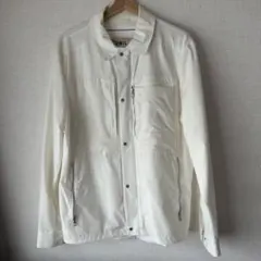 ZARA 撥水性ホワイトジャケット