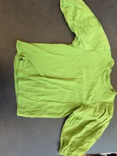 AZUL by moussy ライムグリーン Tシャツ M