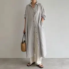 タグ付新品✨】ペゼリコ リネン100% イタリア製 大きいサイズ3L相当 
