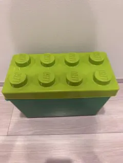 レゴブロックセット 緑の収納ボックス