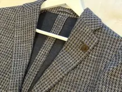 LARDINI ラルディーニ 千鳥格子柄 テーラードジャケット 46のサムネイル
