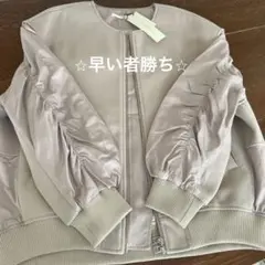 新品未使用⭐︎レディースブルゾンhuitieme nid