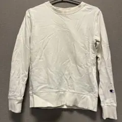 Champion クリーム色 長袖トレーナー