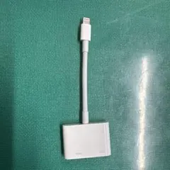 美品 アップル Apple アダプタ HDMI ケーブル MD826AM/A