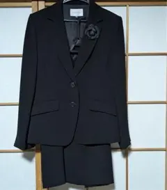 礼服 冠婚葬祭 セオリア 上下セット コサージュ付き 3点セット 13ARのサムネイル