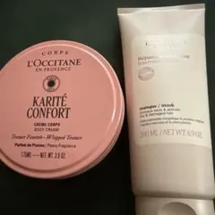 L'Occitane ボディクリーム＆ヘアマスク セット
