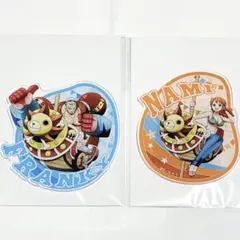 ワンピース　麦わらストア13周年記念デザイン　マグネット　2点セット