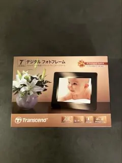 新品未使用 Transcend 7インチ デジタルフォトフレーム 2GB 白のサムネイル