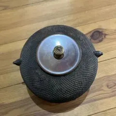 アンティーク 鋳鉄製 茶道具 釜・茶釜 - メルカリ