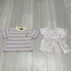 ラプンツェル ドキンちゃん コキンちゃん Tシャツ 半袖 80cm 90cm