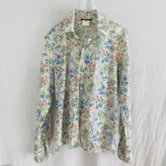 A.P.C. APC 初期　フランス製　花柄シャツ　ビンテージ　レディースのサムネイル