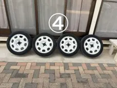スズキ ハスラー純正スチールタイヤセット4本 165/60R15 ③ - メルカリ