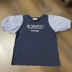 ANGE D'ARGENT 半袖 Tシャツ 130cm ネイビー