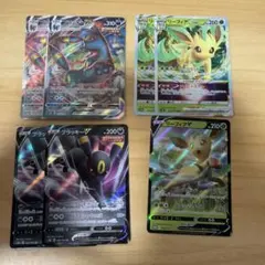 ポケモンカードセット ブラッキー ニンフィア - メルカリ