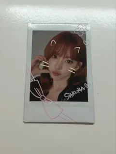 ルセラフィムサクラ インスタントフォトカード チェキ スペシャルカード東京ドーム