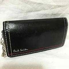 【激安キャンペーン‼︎】正規品 ポールスミス タブルステッチ レザー キーケース