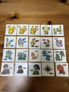 ポケモンデコキャラシール　20枚セット