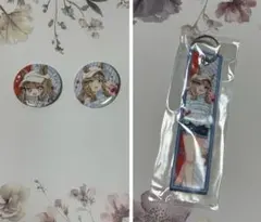 ウマ娘プリティーダービー ローソンコラボ アーモンドアイ 缶バッジ フライトタグ