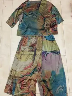 Ts collection シルク　セットアップ