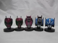 ライダーマスクコレクション▼マスコレ▲仮面ライダーディケイド▼ディエンド▲５種
