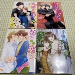 BL小説 野原滋／きたざわ尋子 4冊 まとめ売り