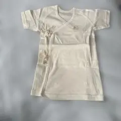 赤ちゃん肌着　オーガニックコットン クリーム色
