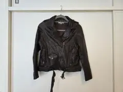 ジャーナルスタンダードレリューム　レザージャケット　こげ茶系　Mサイズ