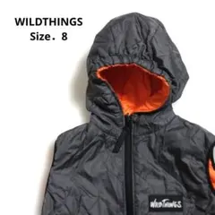 【希少/USA製】ワイルドシングス プリマロフト リバーシブルベスト キッズ 8
