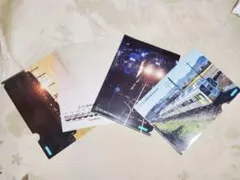 豊橋鉄道 渥美線 クリアファイル バラ売り可 電車 4枚セット 夜景 鉄道グッズのサムネイル