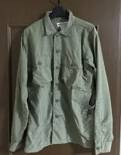 SASSAFRAS ササフラス ガーデナーハーフ シャツ Mサイズ グリーン