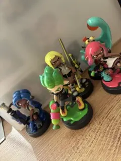 スプラトゥーン2、3 amiibo 五個セット