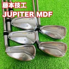 藤本技工　レフティー　メンズゴルフアイアン5本セット　X　スチール　上級者 藤本技工 レフティー メンズゴルフアイアン5本セット X スチール