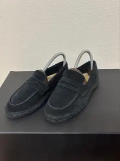 ZARA ×clarks ローファー 42 ブラック スエード スリッポン - メルカリ